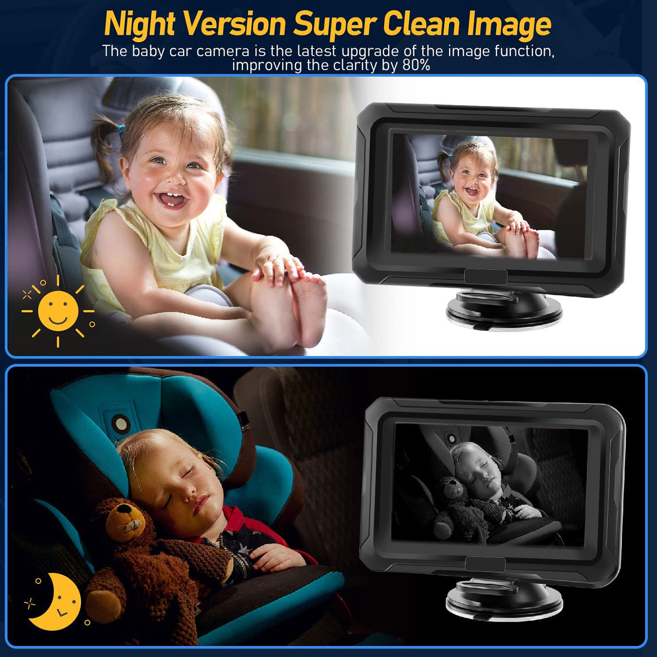 The Clear View Car Baby Monitor