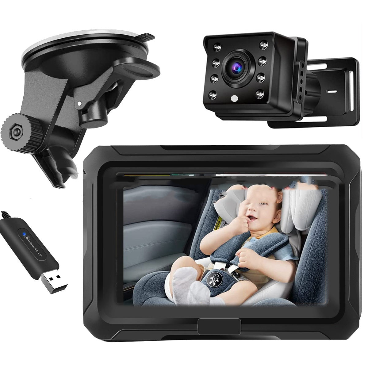 The Clear View Car Baby Monitor